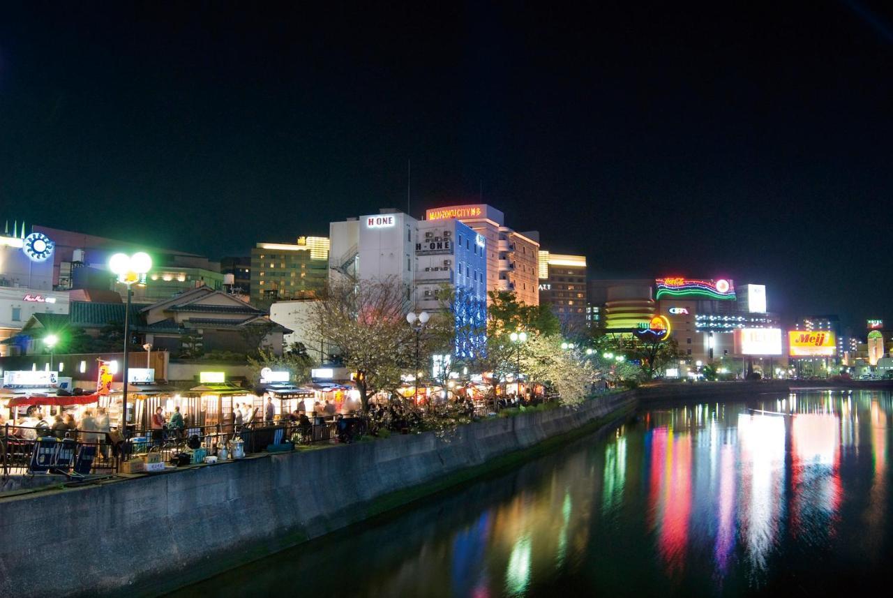 Mizuka Daimyo 4 - Unmanned Hotel - Fukuoka  Bagian luar foto